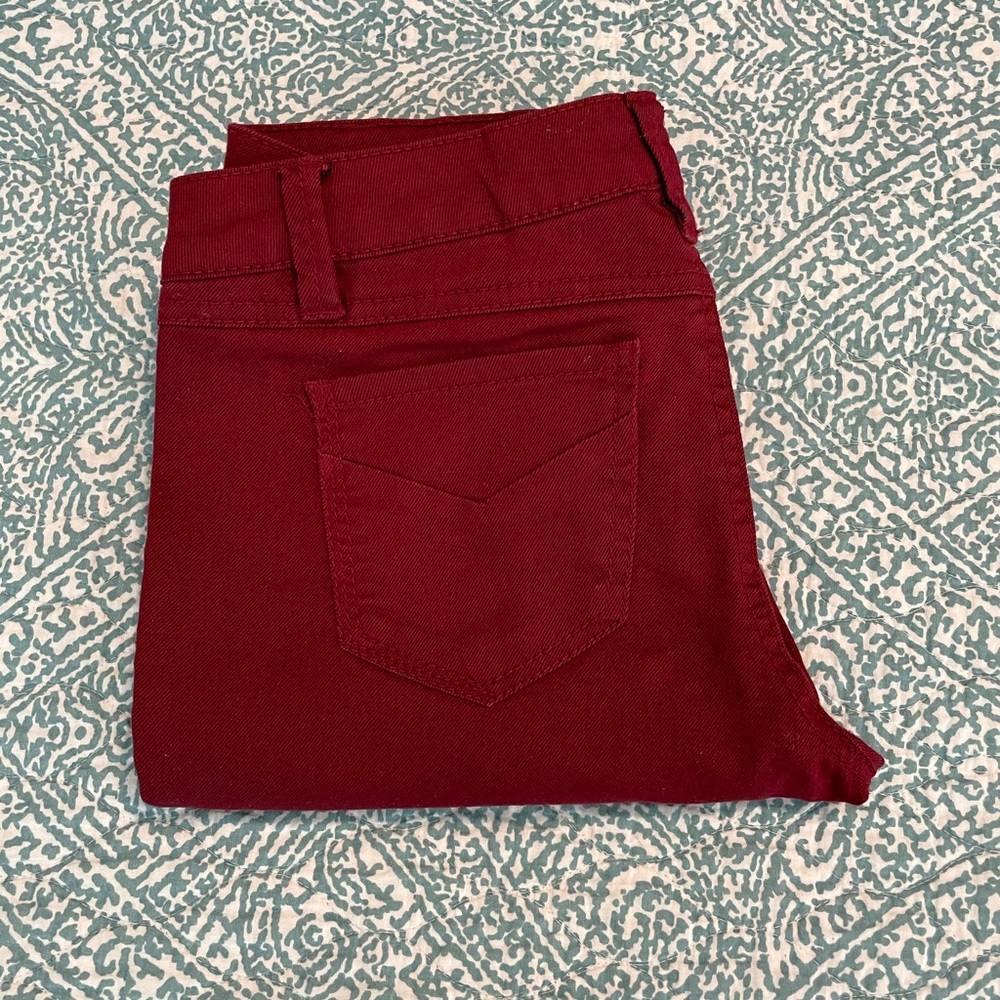 Red Skinny Jeans